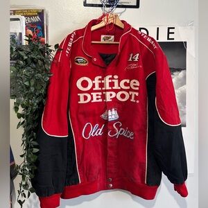 Red Office Depot Racing Jacket